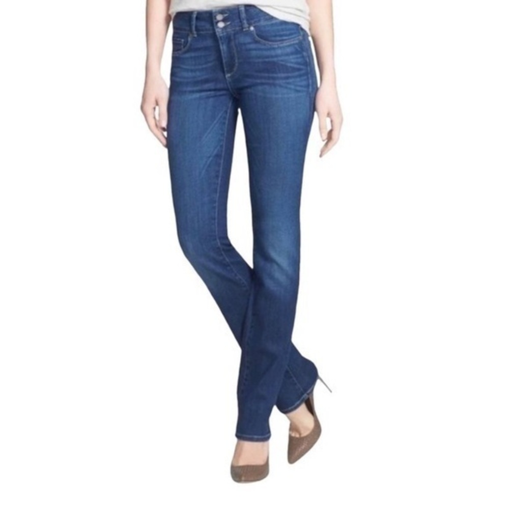 Paige Hidden Hills Double Button Flare Jeans size 27